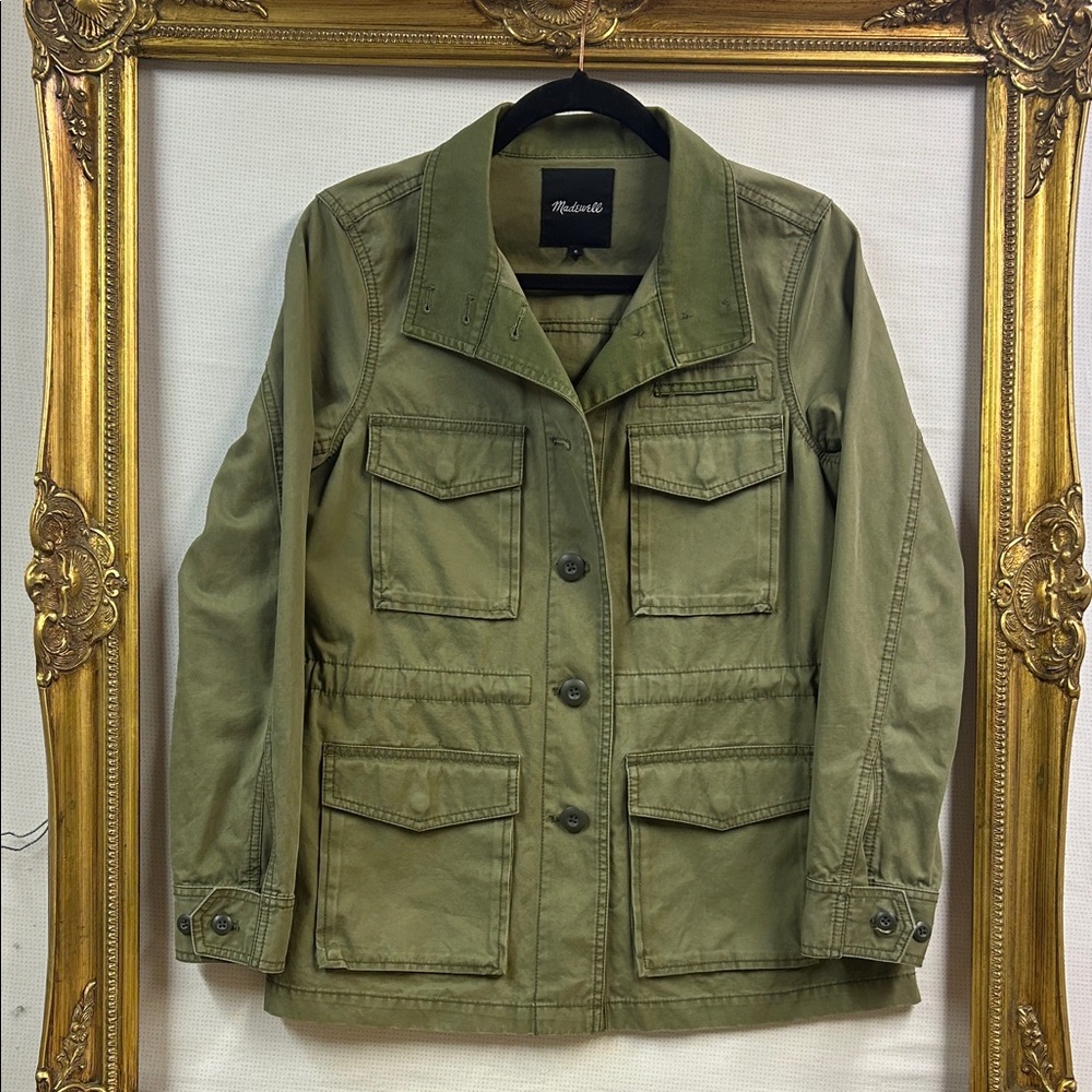 Madewell Olive Utility Jacket for Women
